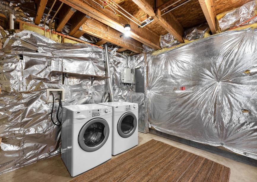 Laundry/Storage Room in Basement